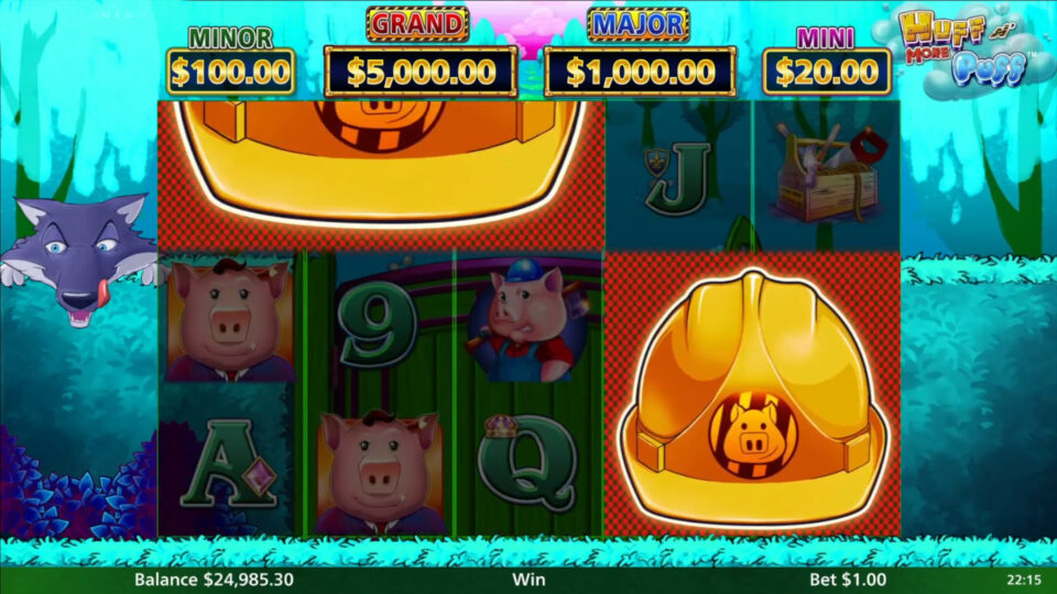 huff n puff mega hat feature